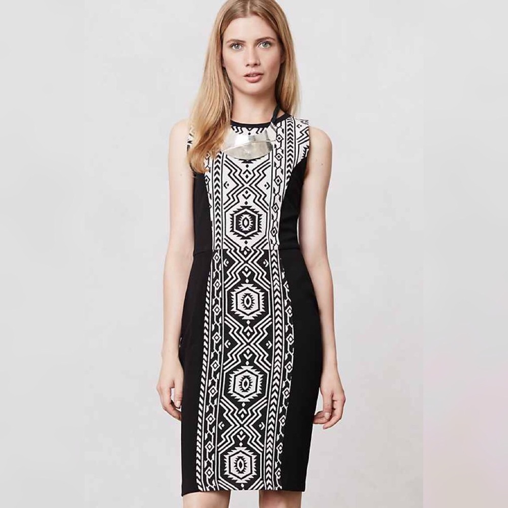 Anthropologie Porridge Alegre Pencil Dress